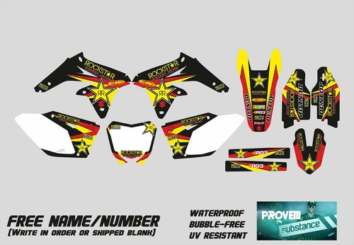 Kit grafica suzuki - rmz450, 2008