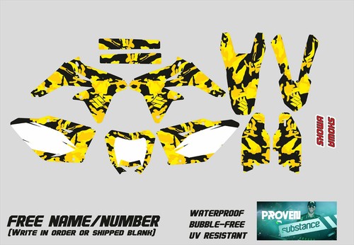 Kit grafica suzuki rmz450 2008 - suzuki,