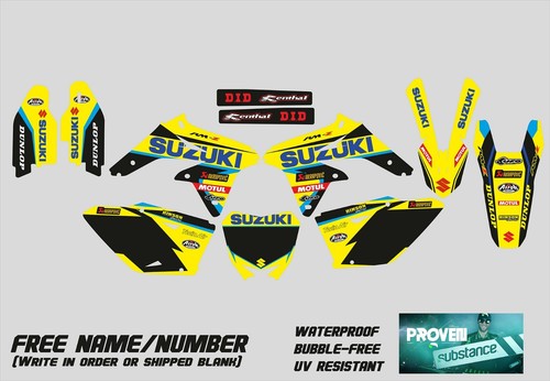 Kit grafica suzuki rmz450 2008 - grafica,