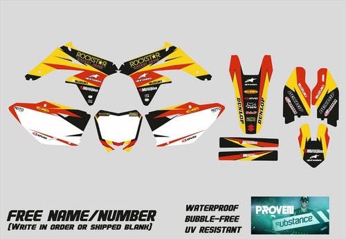 Kit grafica suzuki - rmz450, 2008